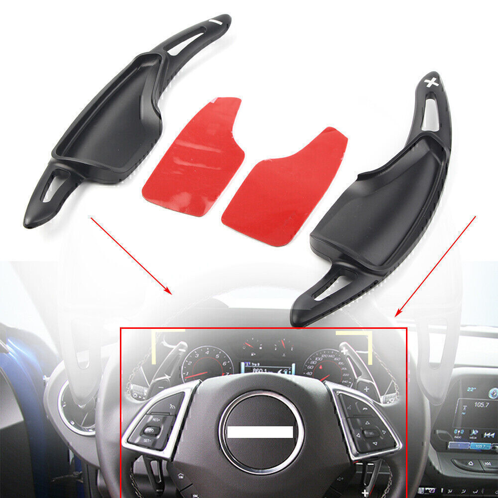Steering Wheel Shift Paddle Shifter Extension for Chevrolet Camaro 2016-2018 Car