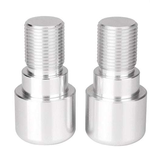 18mm Lenkerendgriffe Stecker f¨¹r for Yamaha YZF R6 99-05 YZF R6S 2006-2012 Silber