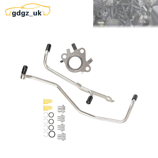 Passenger Side Turbo Coolant Line Kit for 926-186 for Ford F150/250/350/350 Transit
