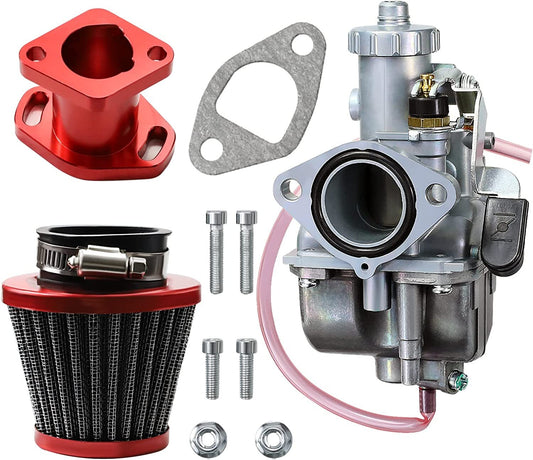 VM22-3847 Carburetor Manifold Kit For Predator 212cc GX200 196cc Clones Go Kart