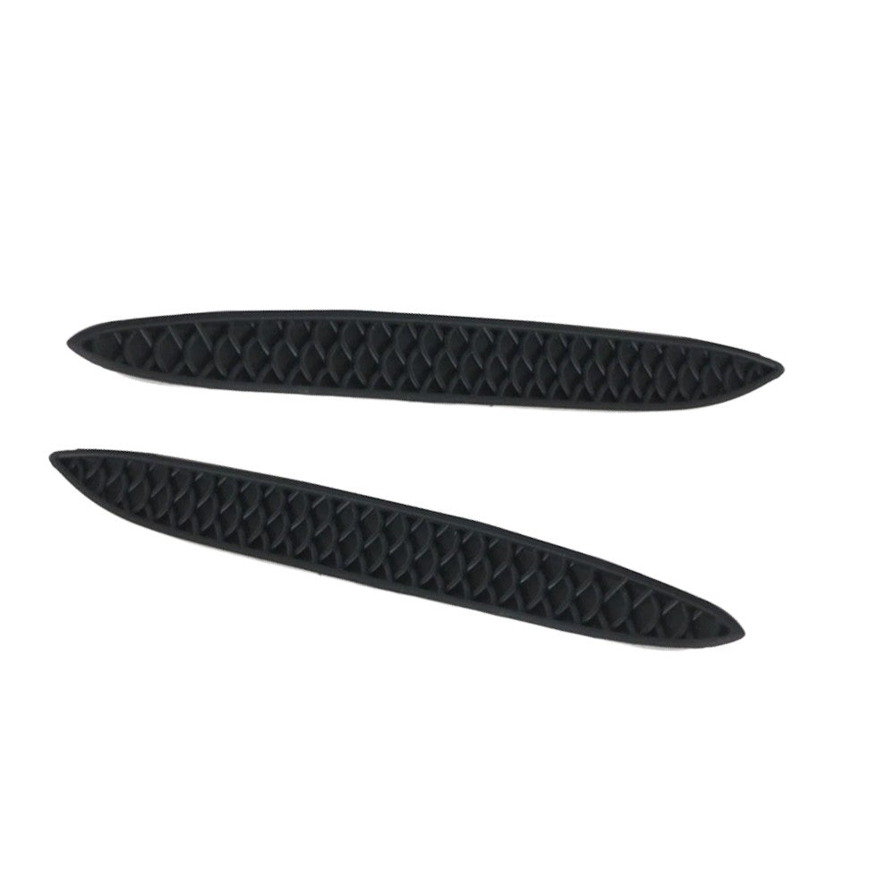 Rear Left Right Bumper Cover Grille Black For C-Class W205 C300 C43 C63 AMG
