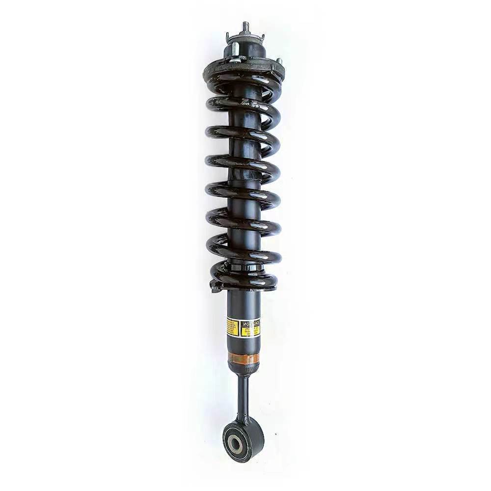 A pair of front hydraulic shock absorber struts with EDC suitable for BMW 5 Series, 7 Series, F01, F02, F07, F10. (07-15)