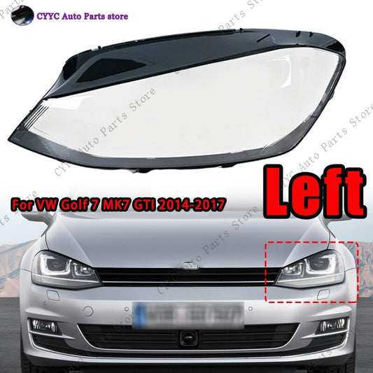 Left Headlamp Lamp for Volkswagen for VW for Golf 7 MK7 GTI 2014-2017 Headlight Cover