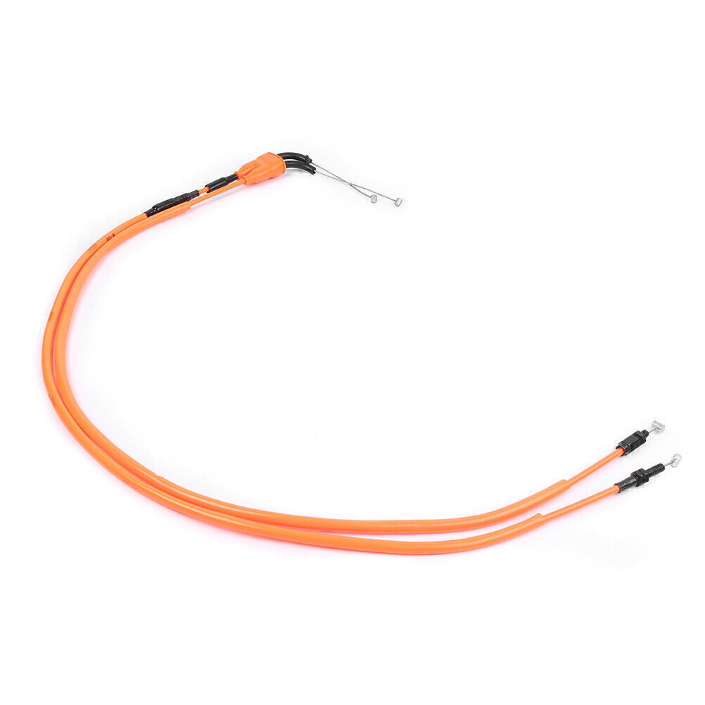 Fit for Yamaha MT-07 2014 2015 2016 2017 Throttle Cable Accelerate Wire Line Orange