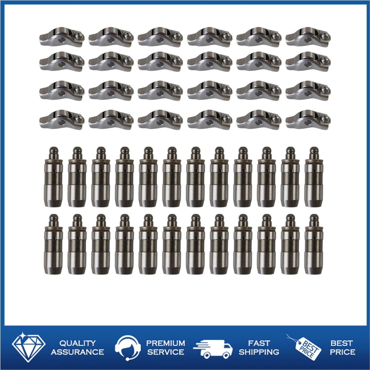 Engine Rocker Arm And Lifters Set Fit 2004-2010 for Ford Explorer 4.6L 5.4L 6.8L 24V