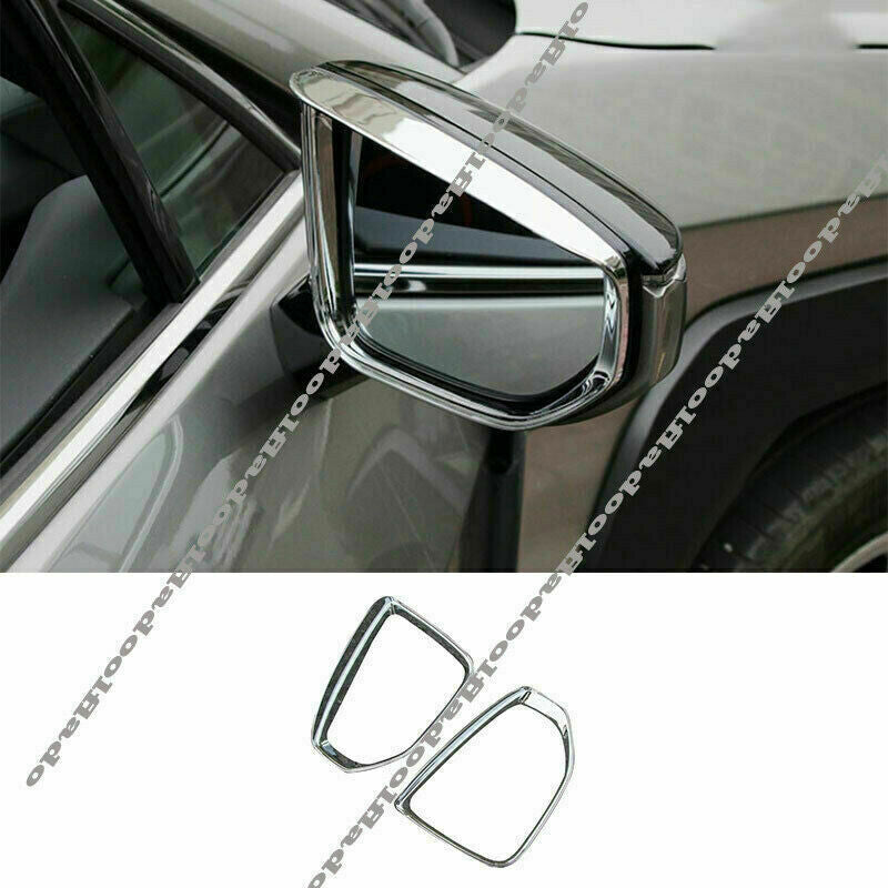 2P for Lexus UX 200 250h 2019-2022 Chrome Rearview Side Mirror Rain Eyebrow Trim