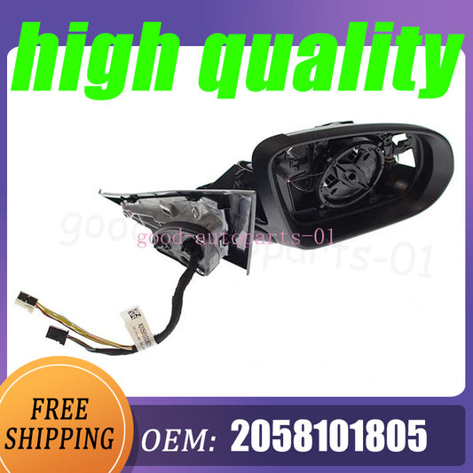 Right passenger door mirror 2058101805 is applicable to for Mercedes-Benz W205 C 63 AMG C300