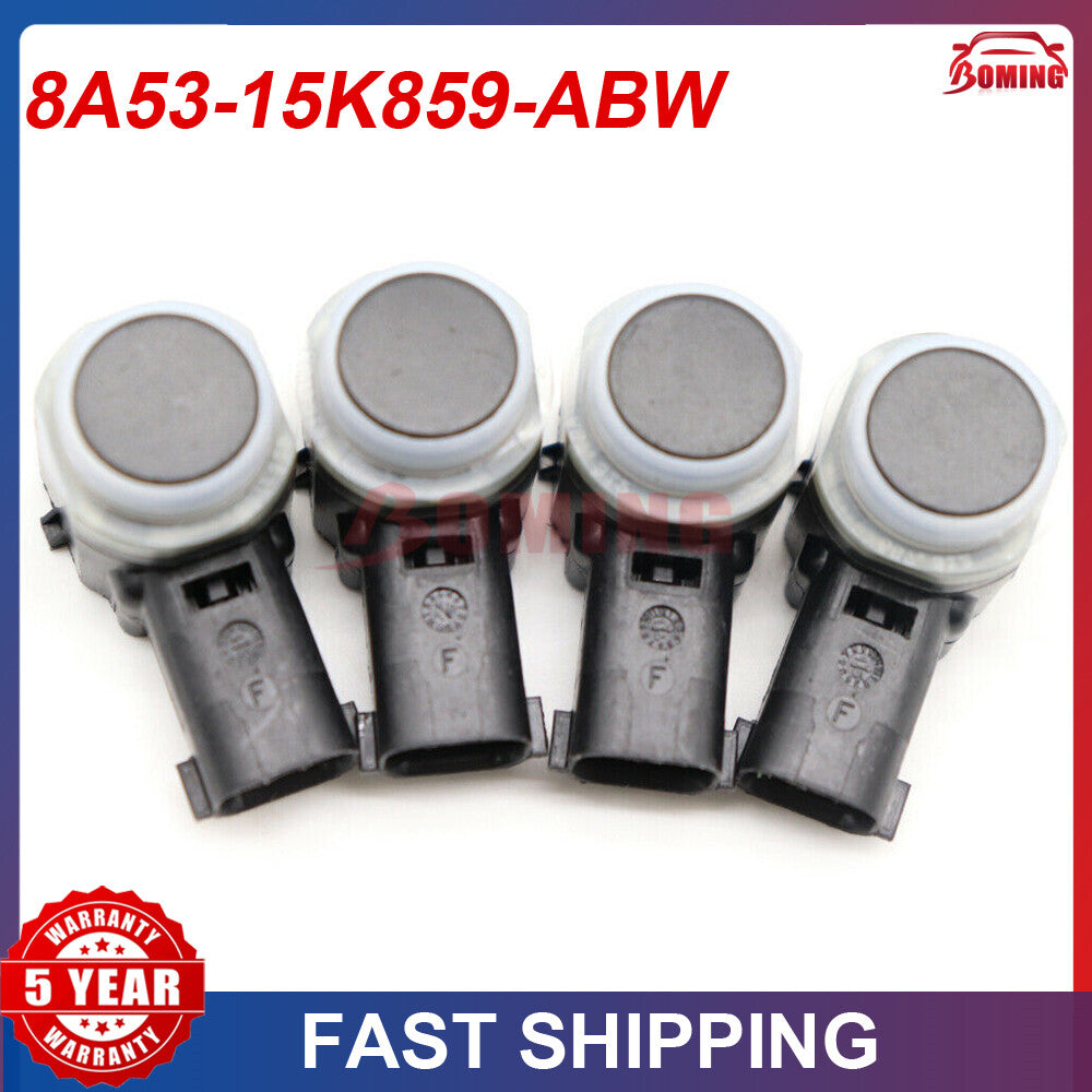 4x Parking Assist PDC Sensor 8A53-15K859-ABW for Ford Explorer 8A53-15K859-AB