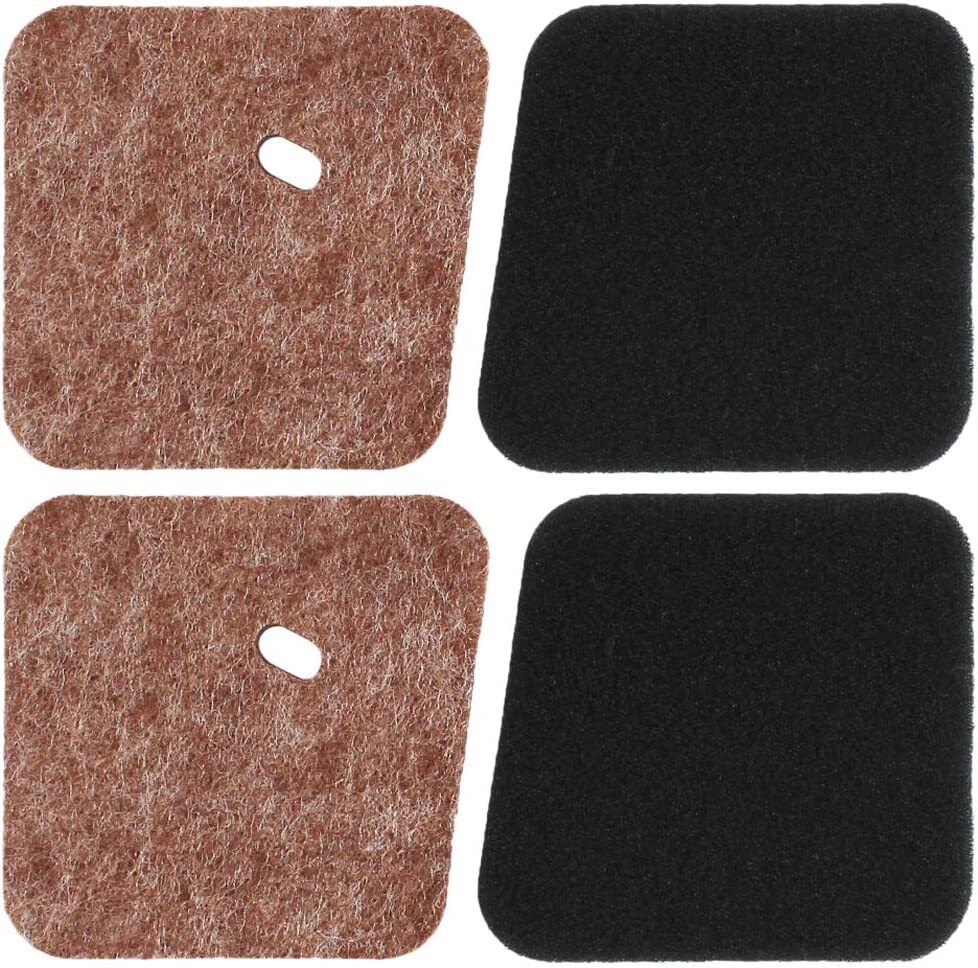 2x Air Filter 4140-124-2800  Pre Filter 4228-124-1500 for Stihl HL45 HS45 KM55