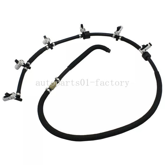 Fuel Return Pipe Fuel Injector Leak Off Hose Pipe Line for BMW M57 3 5 6 7 X3 X5