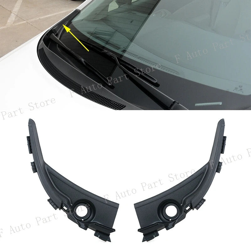 for Honda for Civic 9th 2012-2015 Front Windshield Wrap Corner Side Trim Cover Lid