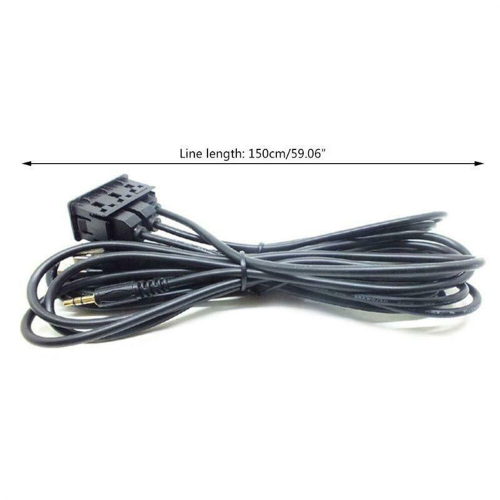Car Dash Flush Mount AUX Port 1.5M Panel Dual USB Extension Cable Adapter