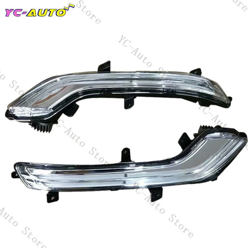 Car Front LED Daytime Running Light Fog Lamp for Peugeot 508 2015 2016 Left