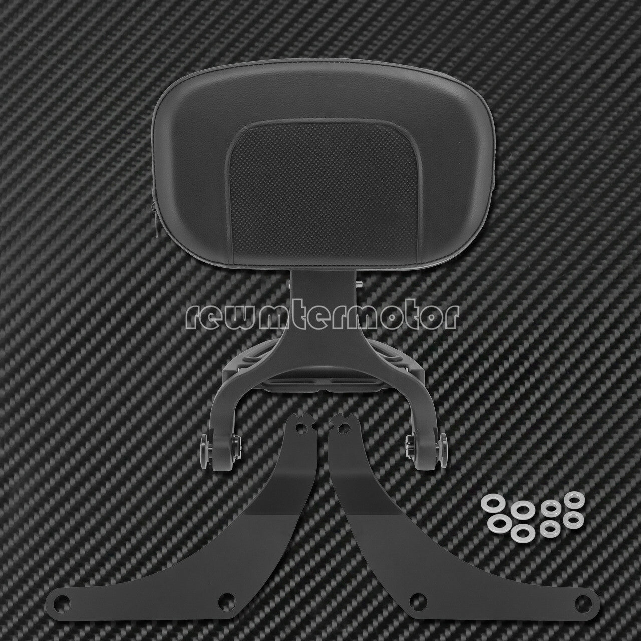 Multi-Purpose Black Driver  Passenger Backrest Fit For Sport Glide 2018-2022