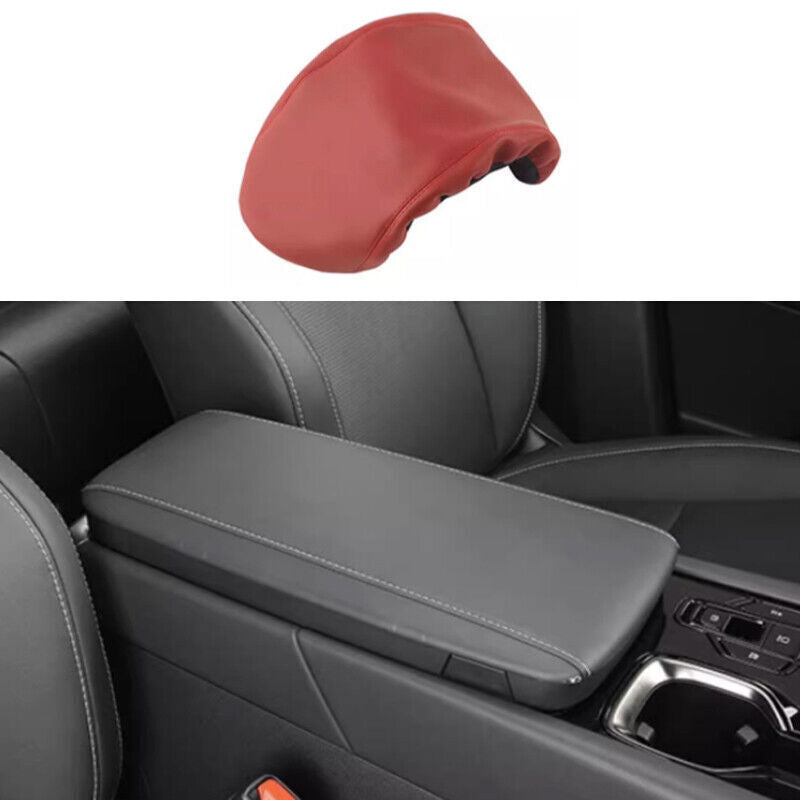 Red Leather Central Console Storage Box Holster for Lexus RX350 500h 2023-2024