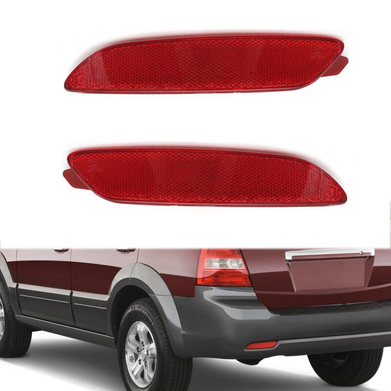 pair Rear Bumper Reflector Warning Lamp Fog Lamp For 2007-2009 for KIA Sorento 3.8L