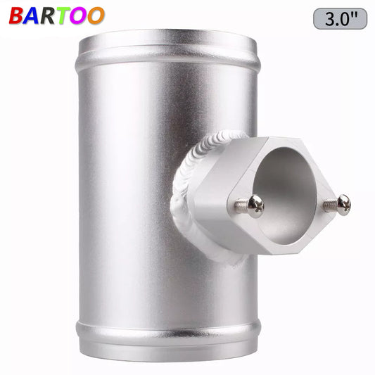 New 3 INCH/76mm Car Air Intake Large Flow Conversion Air Flow Meter Flange Base