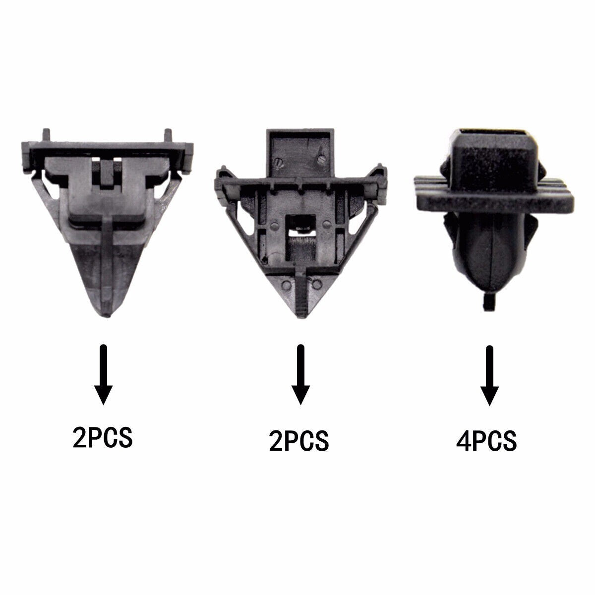 8pcs Clips Upper Panel Fastener Screws Retainer Bracket for Toyota FJ Cruiser