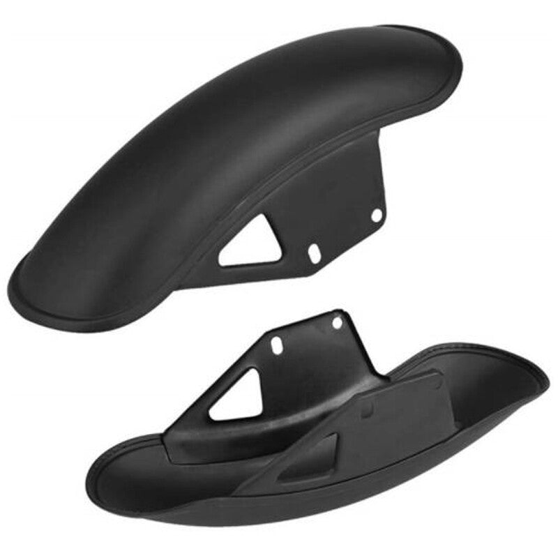 1-Piece Motorcycle Front Wheel Cover Mudguard Splash Protector Mudguard Black