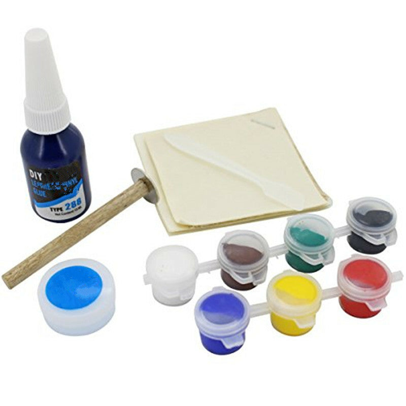 Leather Vinyl Mend Restoration Repair Tool Car for Seat Sofa Coat Scratch Cracks Rip