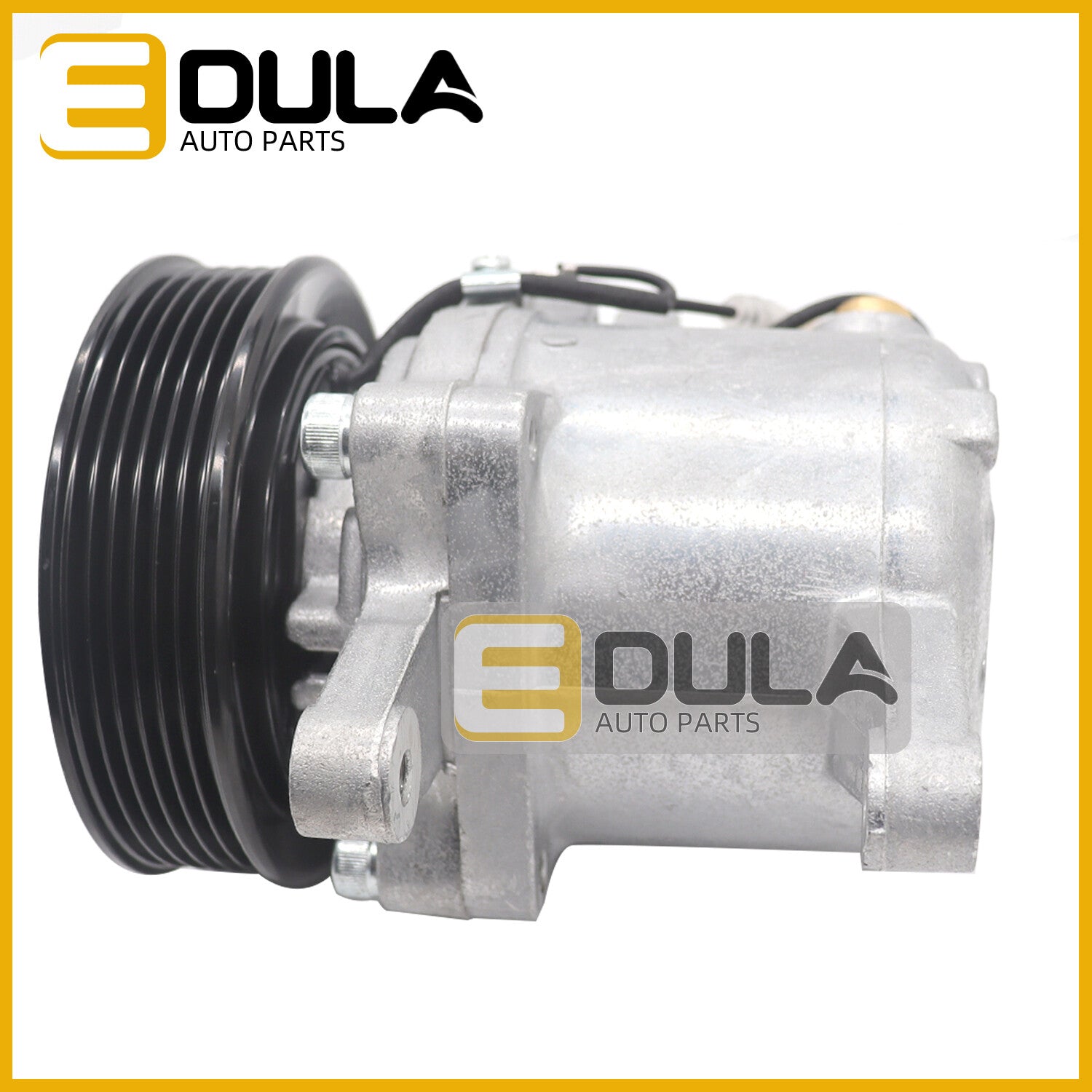 The SV07E AC compressor is suitable for Kubota M126, M135, and M6 tractors (model 447280-3050, 3P99900620).