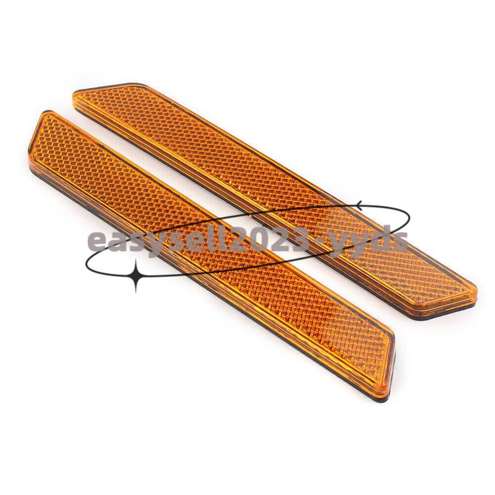 Saddlebag Latch Visibility Reflectors for Harley Touring Street Road Glide 14-23