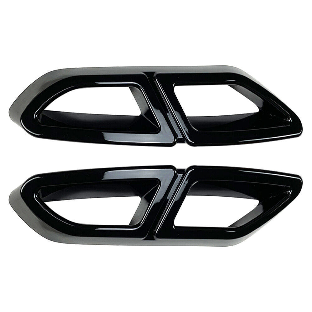 ABS Rear Exhaust Muffler Tail Pipe Cover Trim for VW for Passat B8 2016-2019 19
