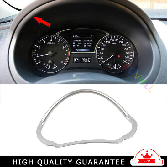 Dashboard Panel Frame Cover Trim for Nissan Altima Teana 2013-2018 Matte Silver