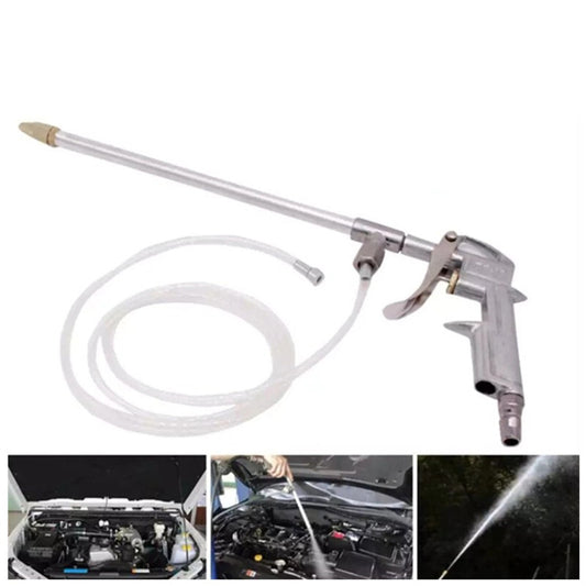 Chrome Car Engine Compartment Pneumatic Cleaning Gun High Pressure Washer Tool
