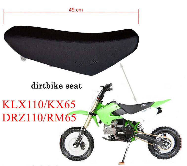 Tall for Seat for Kawasaki KLX110 KX65 Pit Dirt Bike DRZ110 RM65 125cc 140cc 160cc