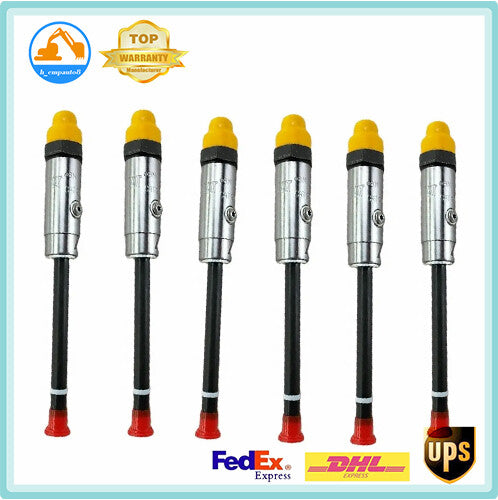 6Pcs 1705187 Fuel Injector Pencil Nozzles for Caterpillar 7W7038 0R4124
