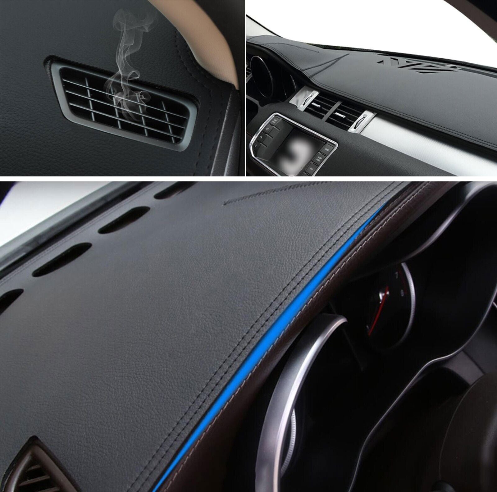 1PCS PU leather Dashboard Dash Mat Non-slip DashMat Sun Pad for Audi A4 2020+