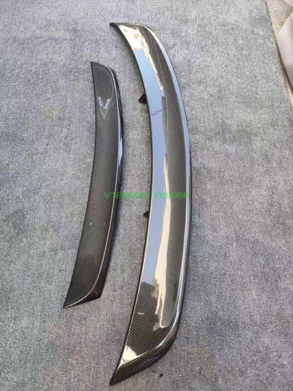 Carbon fiber rear wheel scoop spoiler for Bentley GT 2011 - 2015
