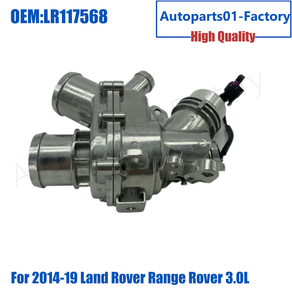 Upgraded Aluminium Thermostat Housing For 2014-19 for Land Rover for Range Rover 3.0L