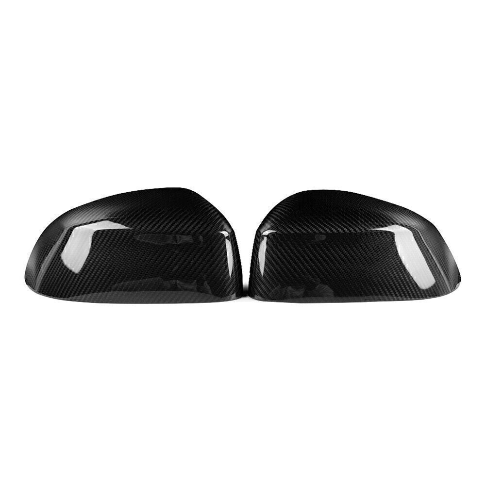 Pair Real Carbon Fiber Mirror Covers for 2014-2017 for BMW X3 E83 X4 F26 X5 F15
