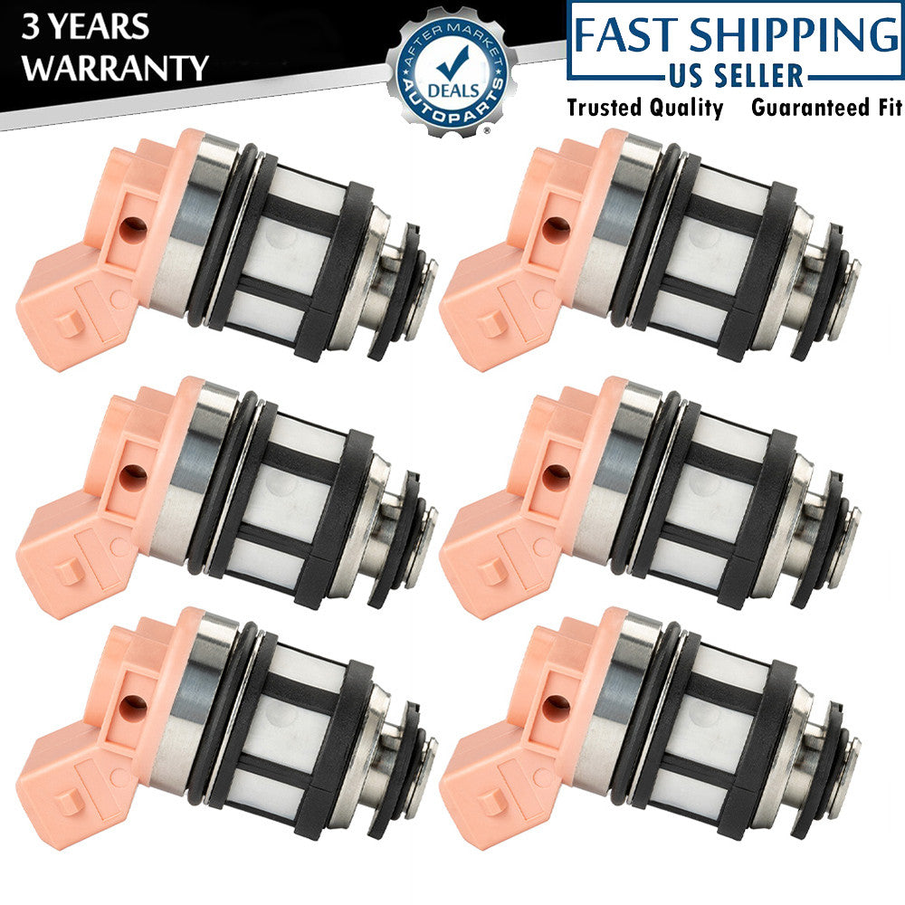 6x Fuel Injectors for Nissan D21 Pickup Pathfinder Quest 3.0L JS20-1 16600-88G10