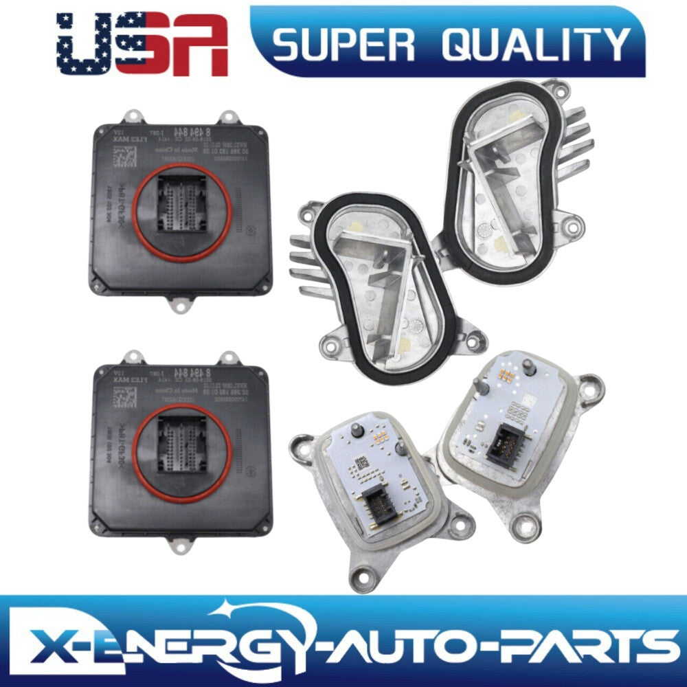 Full set Headlight control unit module 8494844 LED DRL 63117493234 for BMW 4'F32