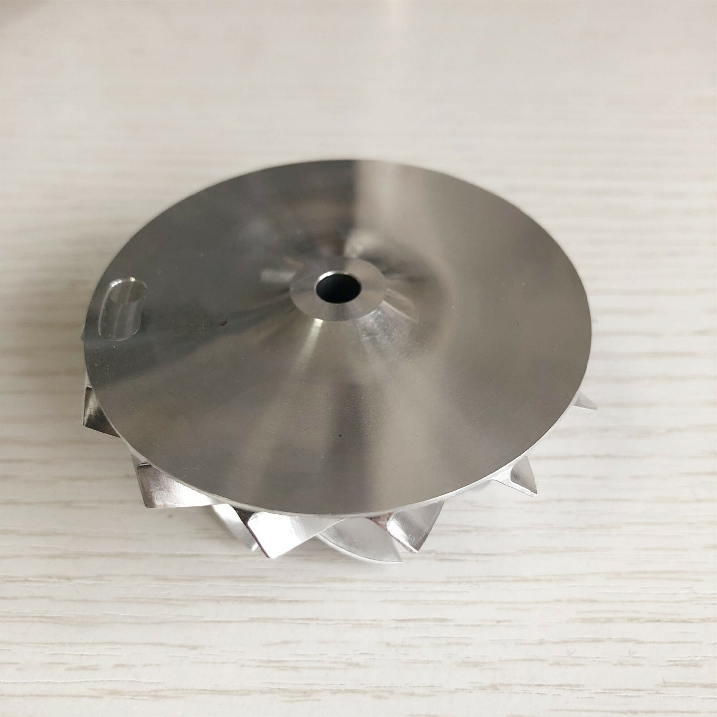 GT28 49.70/67.40 mm 7+7 Blade High-Performance Turbine Billet Compressor Wheel