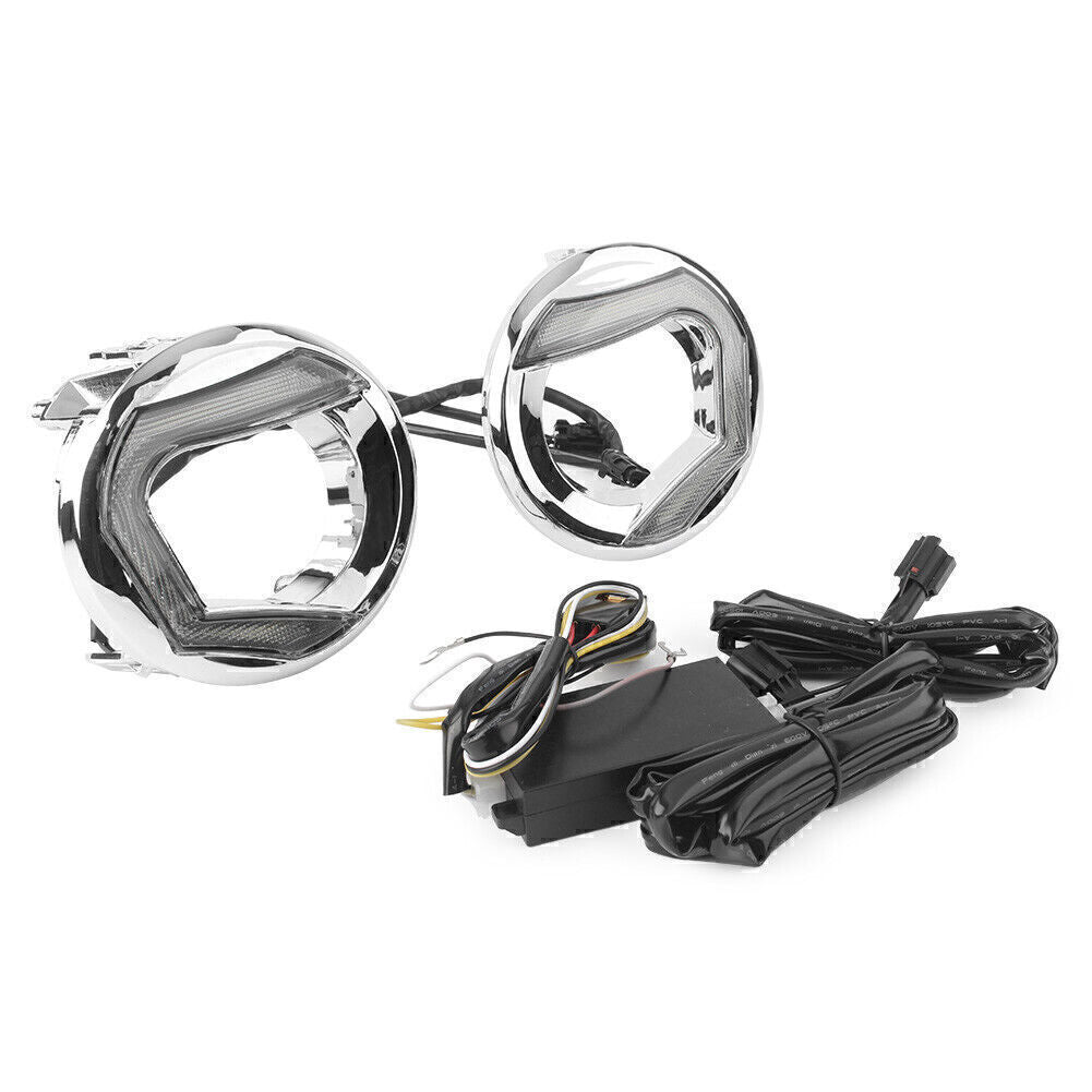 LED DRL Daytime Running Fog Light Lamp for Toyota for Land Cruiser Prado 2014-2015