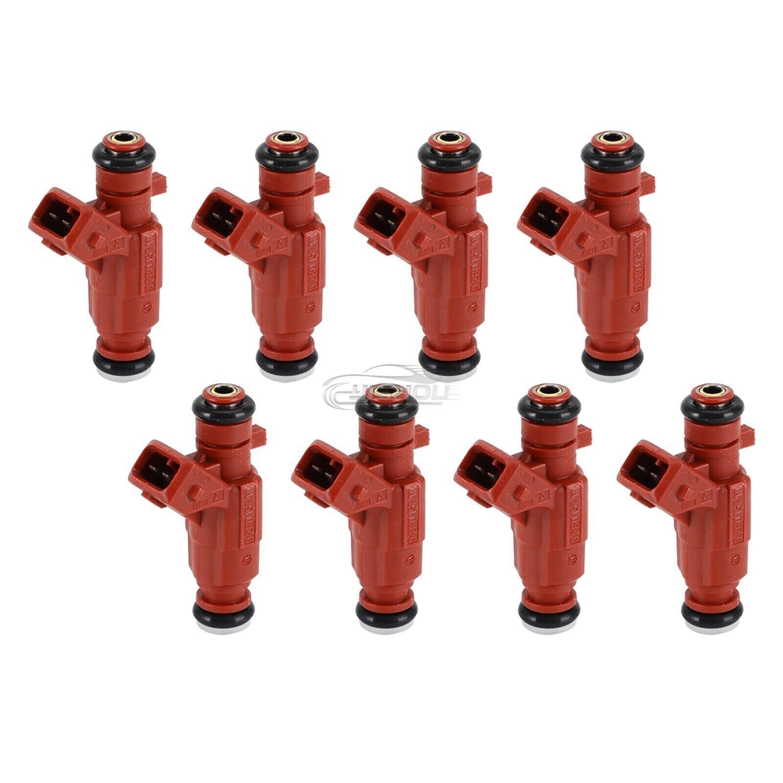 8 fuel injectors 0280157111 032906031S for Volkswagen for Golf Voyage 1.0L 8V 07-14
