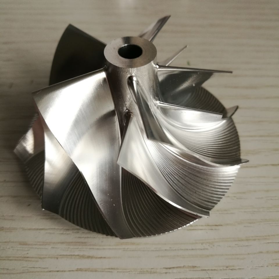GT15-25 44.50/60.01 mm 5+5 Blade Performance Turbo Billet Compressor Wheel