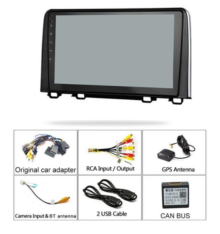 9Android 9.1 Player GPS Nav Head Unit Stereo Radio WIFI for Honda CRV 2017-2020