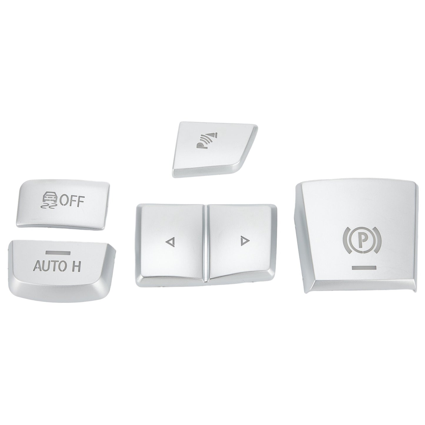 5-piece pack of handbrake gear shifter side switch P button cover for 5 6 series X3