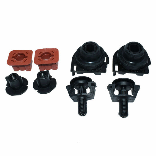 Radiator mounting kit (8 pieces) for Mercedes-Benz C200, C280, C300, GLK350, SL500, E400
