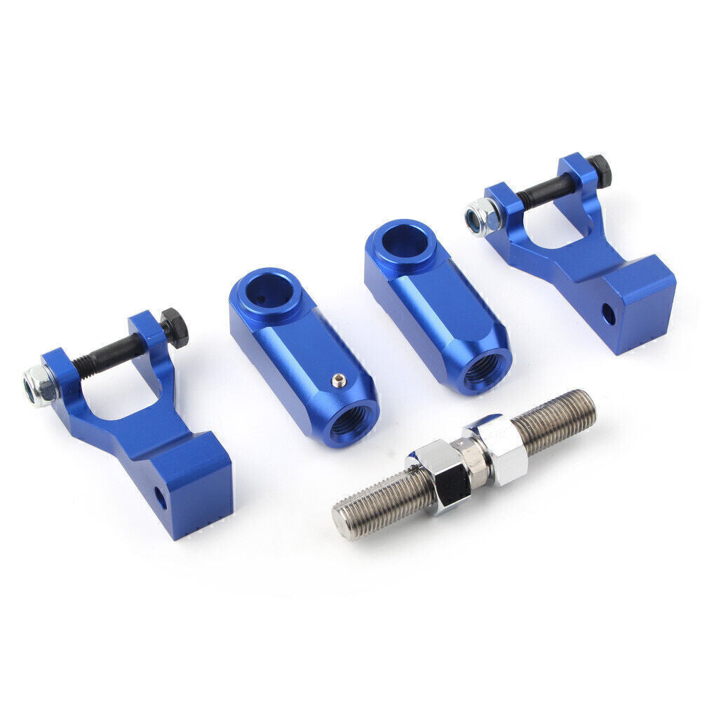 Front  Rear Lowering Kit Adjustable Blue for Yamaha 700 350 660 700R ATV