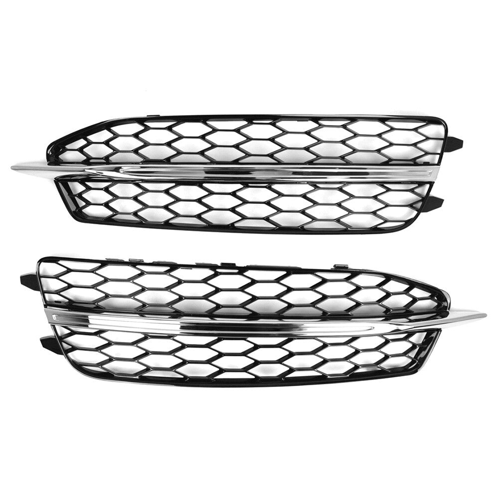 Front Bumper Lower Grille 4G0807681D 4G0807682D Fit for Audi A6 C7 S LineS6