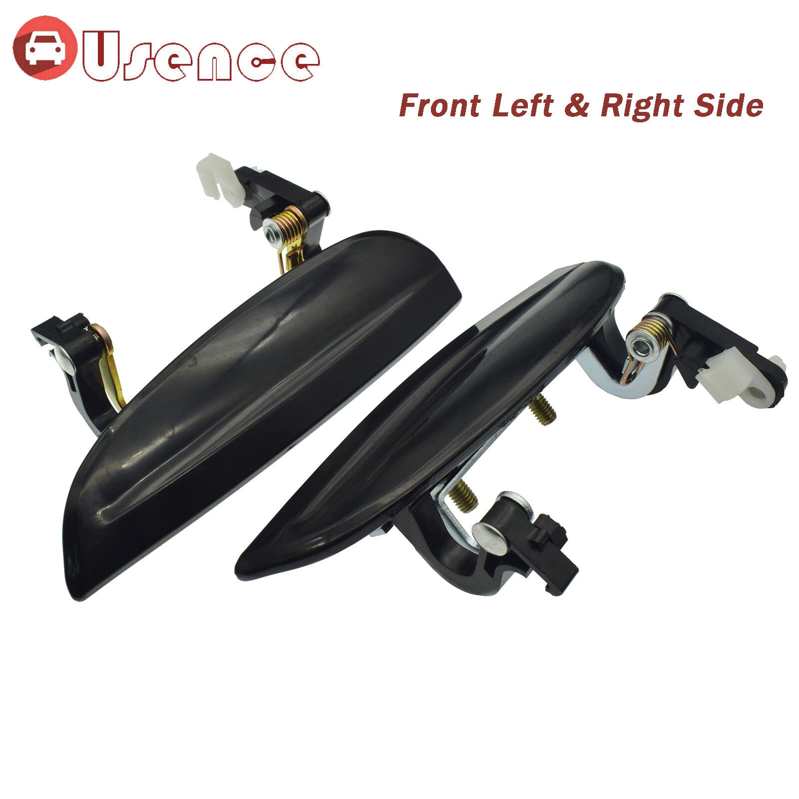 2PCS Front Driver Passenger Side Exterior Door Handle For 2003-2005 for Kia Rio