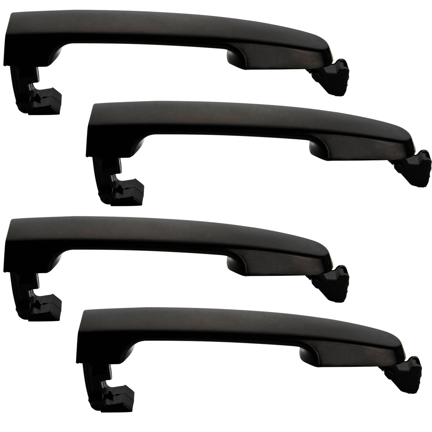 for Toyota for Corolla Matrix 2003-2008 Rear Left Right Door Handle Set of 4 Front