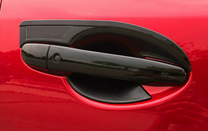 for Mazda 6 Atenza 2017-2019 Bright Black Outside for Smart Door Handle Cover Trims