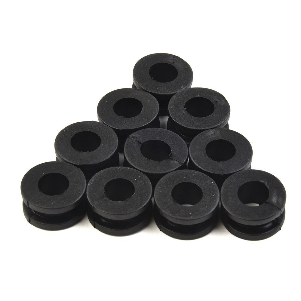 10Pcs Universal Motorcycle Rubber Grommet Mount Set/Side Cover Fender Accessory